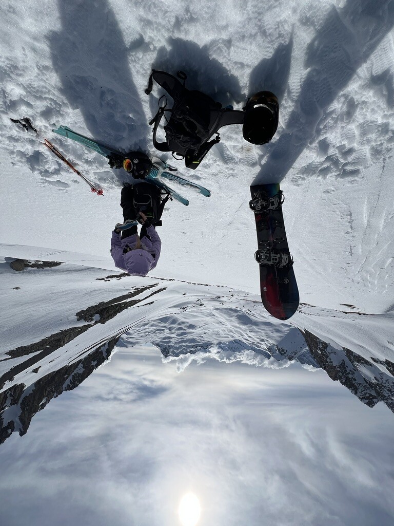 Backcountry in the Alps